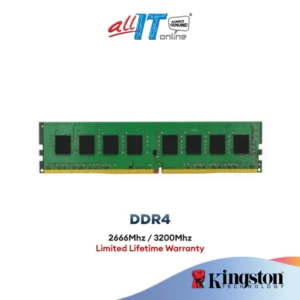 Kingston KVR Desktop (PC) DDR4 2666Mhz Value RAM 8GB