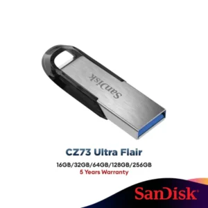 SanDisk Ultra Flair CZ73 USB3.0 Flash Drive 256GB