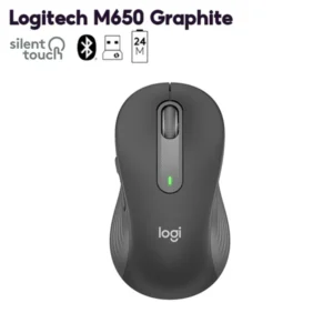 Logitech Signature M650 / M650 L Wireless Mouse | Silent Touch | Bluetooth Mouse | Silent Clicks